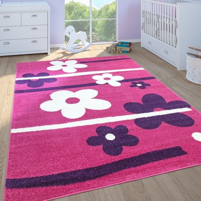 Tapis Enfant Chambre Enfant Aspect 3d Adorable Alpaga Design Tons Pastel En Rose Dimension 80x150 Cm Amazon Fr