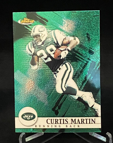 2001 Topps Finest Curtis Martin #43 card