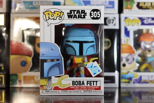 Funko Pop! Vinyl BOBA FETT #305 Disney Star Wars  (Funko Insider Club Exclusive)