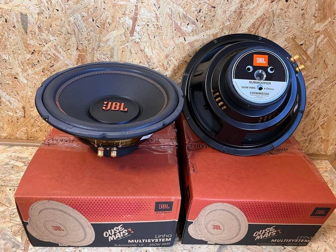 JBL 12SWMS350 Subwoofer 12&#034; 350W RMS of 2 4 Ohms for Car/Home Audio New | eBay