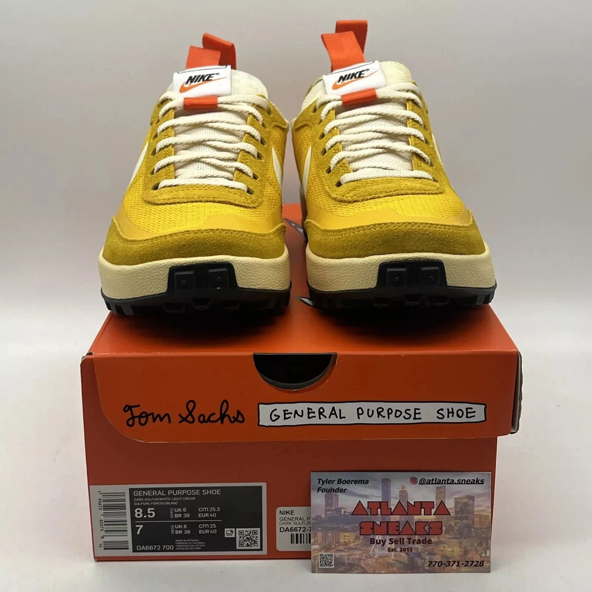 Preços baixos em NikeCraft General Purpose Shoe x Tom Sachs Low