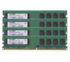 Elpida 8 GB 4x 2 GB PC2-6400 DDR2 memoria per Dell OptiPlex 740 745 755 760 760D 960