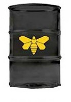 Just Funky Amc Breaking Bad Moth Barrel Drinking Pint Glass, Black, New, Free Sh on sale Just Funky Amc Breaking Bad Moth Barrel Drinking Pint Glass, Black, New, Free Sh on sale
