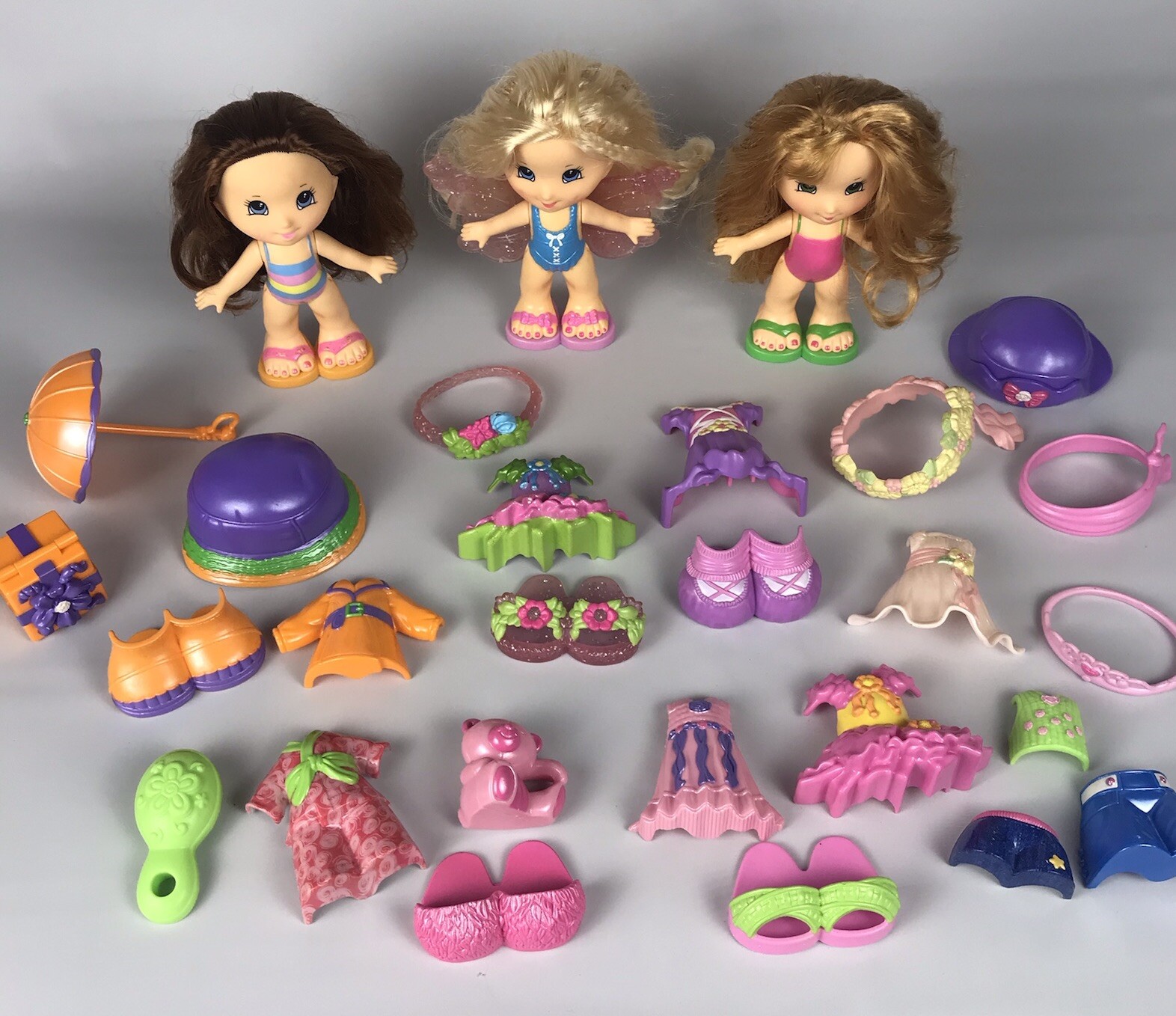 Fisher Price SNAP N STYLE DOLL LOT + Outfits Clothing Nadia Fairy | eBay