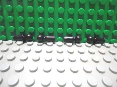 Lego 4 Black technic pin with towball NEW