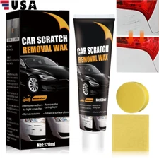 Auto Car Scratch Remover Kit for Deep Scratches Paint Restorer Repair Wax USA
