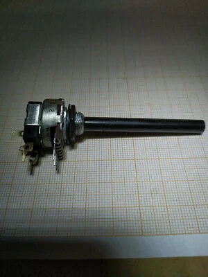 RADIOHM OU AUTRE Potentiomètre Pot Potentiometer 10 K ohm B Log axe 6 INTER ROTATIF P.N48