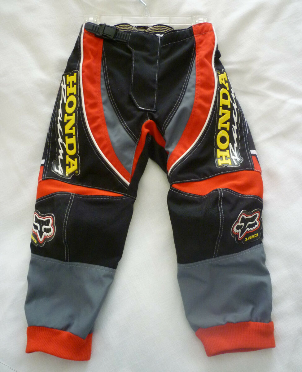 Vtg 90s Fox Honda Professional Team Issue 180 Racing Vtg 90s Fox Honda Professional Team Issue 180 Racing