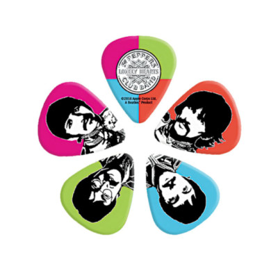 Beatles Sgt Pepper 50th Anniversary Collector Guitar Picks 10 Picks