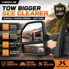 Towing Mirror Driver Left Side Heated for F150 Truck Ford F150 2015-2018 LH