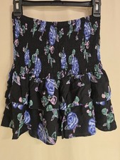 Women's Wild Fable Size Small Mini Skirt With Heavily Smocked Waist And...