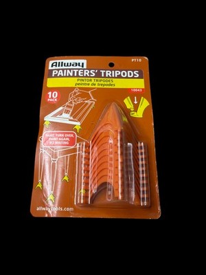Allway Painters  Tripods 10-Pack   Painting Stands for Wet Paint (New)