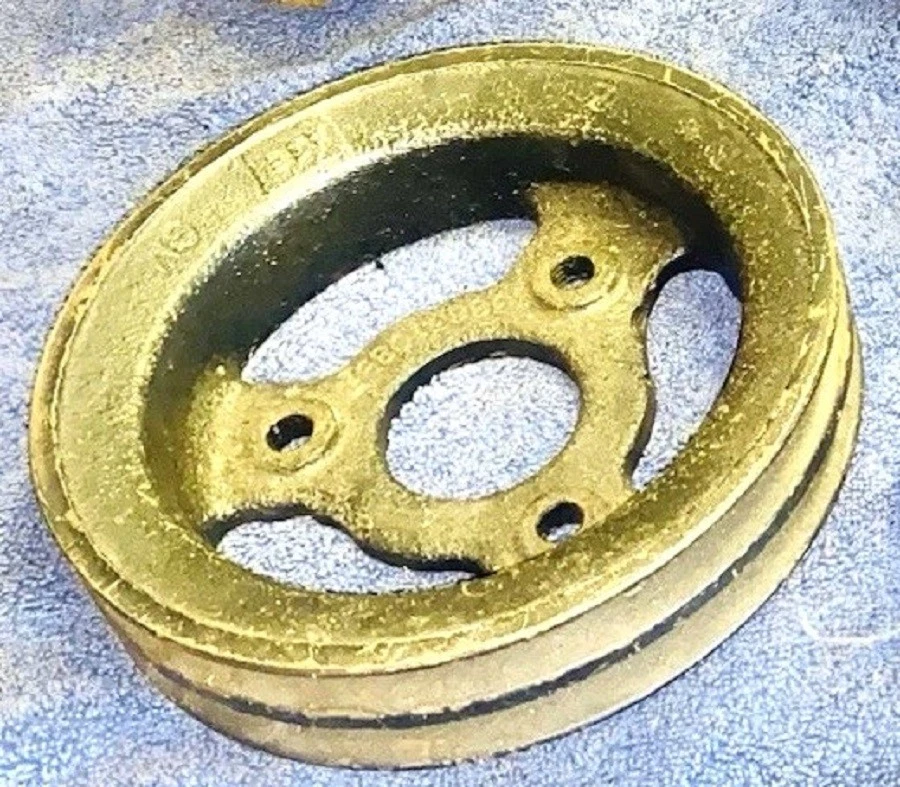 Chevelle 3863108 BF 1965-68 SS396/375 polea de manivela de alto rendimiento GM original Foto 3 de 3