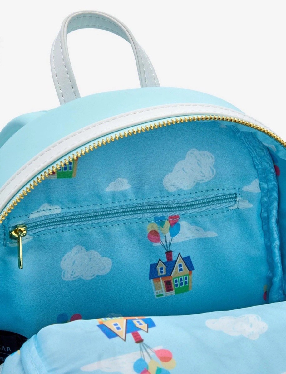 NWT Loungefly Disney Pixar Up Floating House Pom Pom Mini 