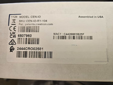 NEW Crestron CEN-IO-RY-104 - Wired Ethernet Module with 4 Relay Ports 6507960