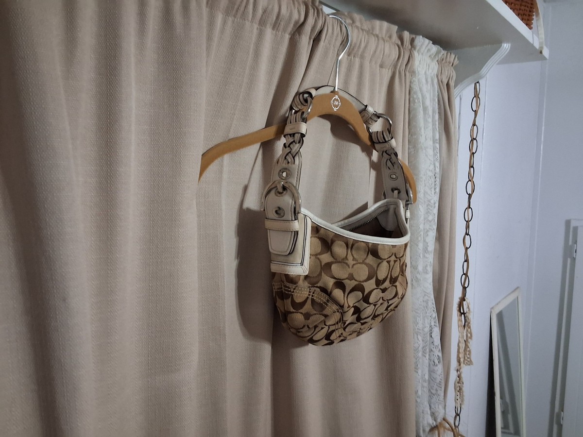 Coach vintage Soho hobo.With limited edition braided, leather