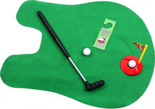 Toilet Golf Game Mini Golf Funny Gag Gifts for Men Women Adults Boyfriend Bro