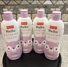 Fisher Price Hello Bathtime Baby Lotion Paraben Free Dye Free 4 X 10 oz
