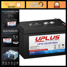 12V 12AH Rechargeable AGM SLA Battery - Sealed Lead Acid Power Supply