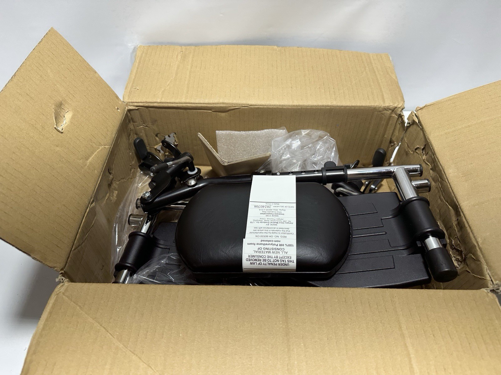 Invacare Elevating Legrests w/ Composite Footplates & Padded Calf Pads (Pair)