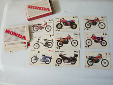 Vintage Honda Playing Cards Motocross CR XR Goldwing