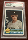 PSA 9! 2025 Topps Heritage #380 Aaron Judge
