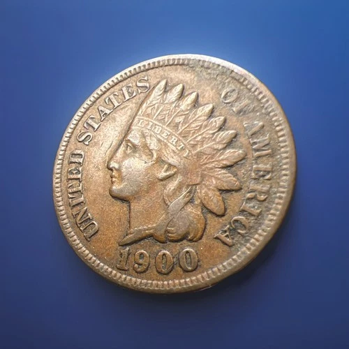 1900 Indian Head Penny VF.  FULL LIBERTY .💥 BEAUTIFUL💥