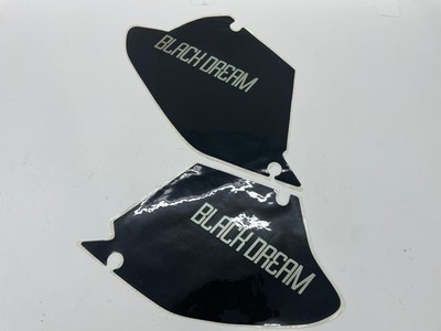GRAFIKEN AUFKLEBER SEITENLACKIERUNG SCHWARZ POST. OEM TM RACING 2004-2005 COD:94049.04