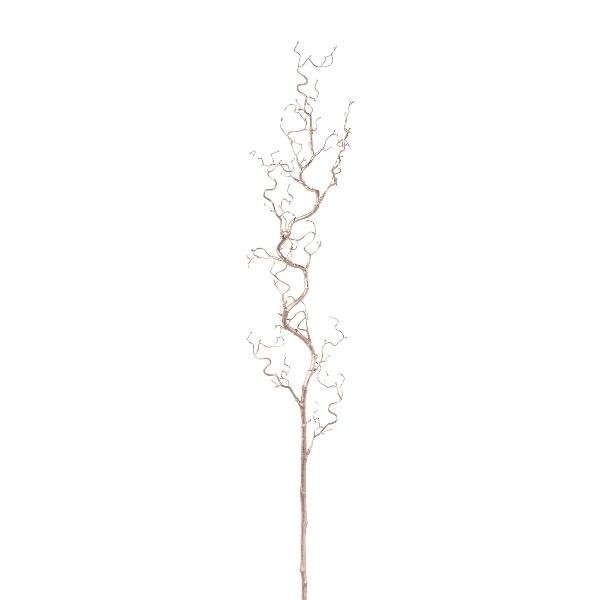 artplants KüNstlicher Zweig Haselnussstrauch Drevon, Rosa-Metallic, 125Cm-image