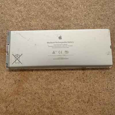 Original Apple MacBook 13'' A1185 Akku 10,8V 55Wh weiß A1181 - ungetestet - gebraucht