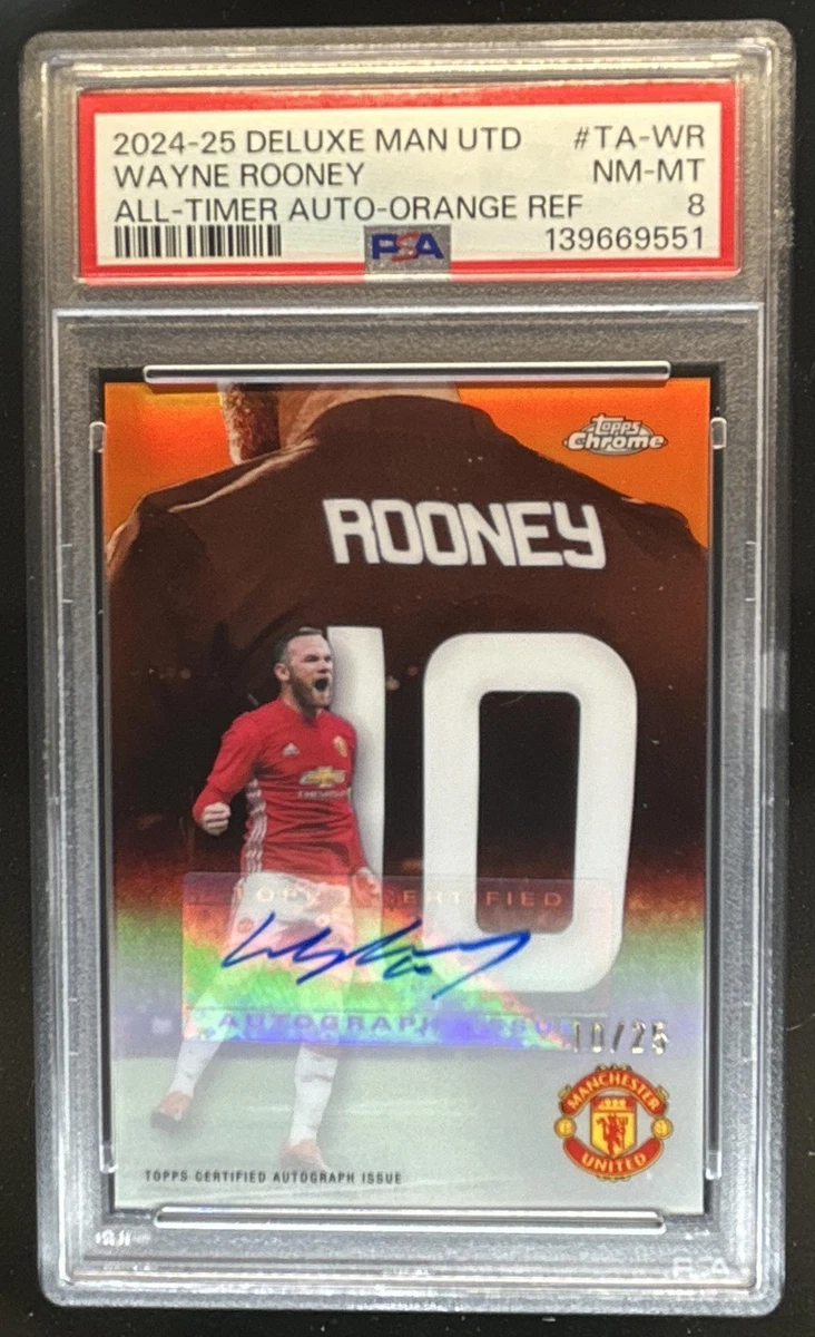 wayne rooney autograph products for sale | eBay
