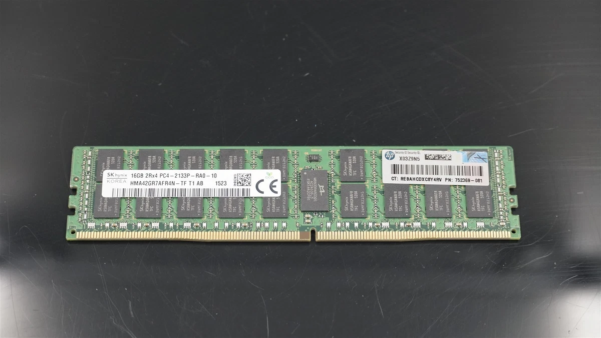 PC4-17000 (DDR4-2133) Bus Speed 16 GB Total Capacity DDR4 SDRAM