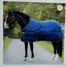 HORSEWARE IRELAND Amigo Insulator Heavy 350g Navy sz 81 inch Blanket ABRA23-BBW0