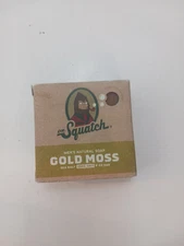 Dr. Squatch GOLD MOSS Men's Natural 5 oz Soap Bar Sea Salt Daily Use