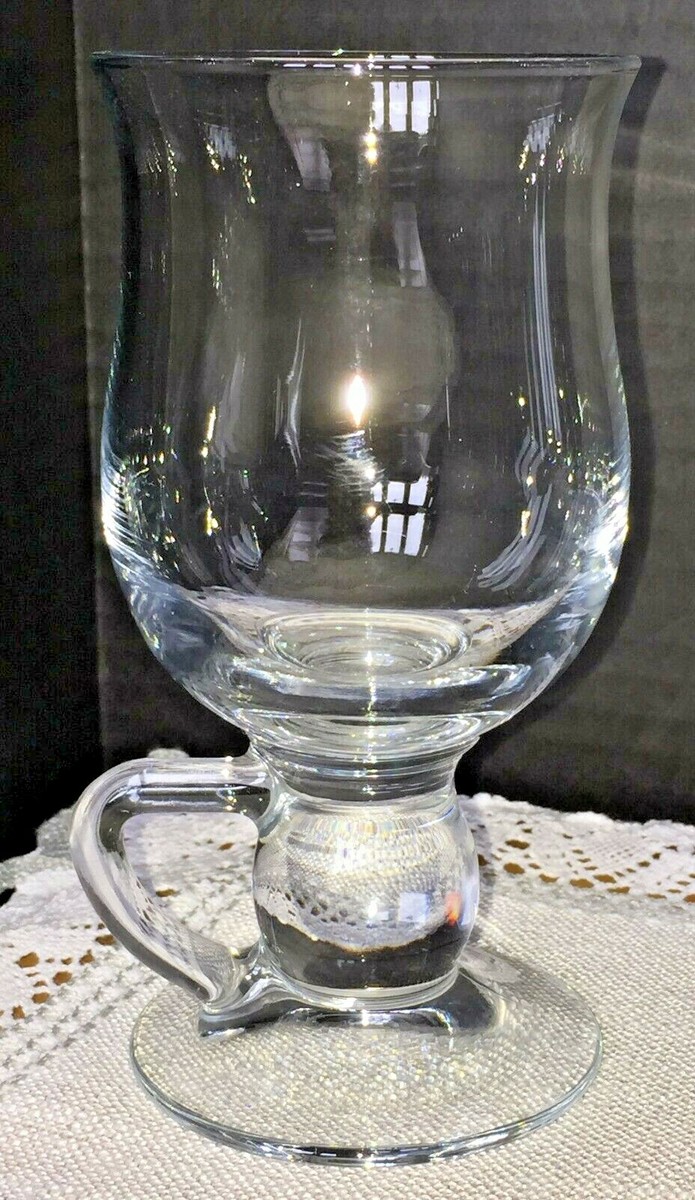 Clear glass footed coffee mugs new arrivals