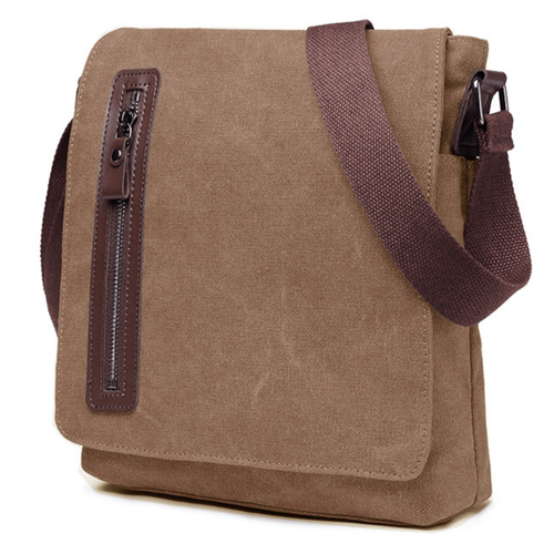 Men Canvas Cross Body Shoulder Messenger Bag School Bags Vintage Travel Satchel - Picture 19 of 19