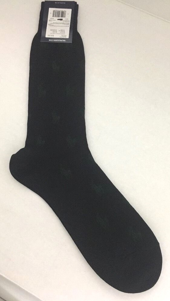 PONY Polo Ralph Lauren pantaloni neri cotone da uomo taglia 10 13 prezzo al dettaglio $20