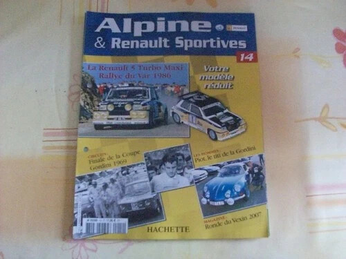 Miniature Renault 5 Alpine Gr.2 N°183 - Rallye Du Var 1983 - 1/43 - Occasion