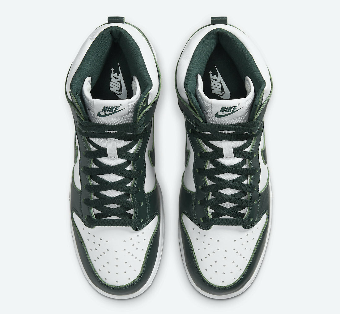 Size 15 - Nike Dunk SP High Spartan Green for sale online | eBay