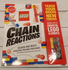 New Lego Chain Reaction Design Build Amazing Moving Machines Includes Legos