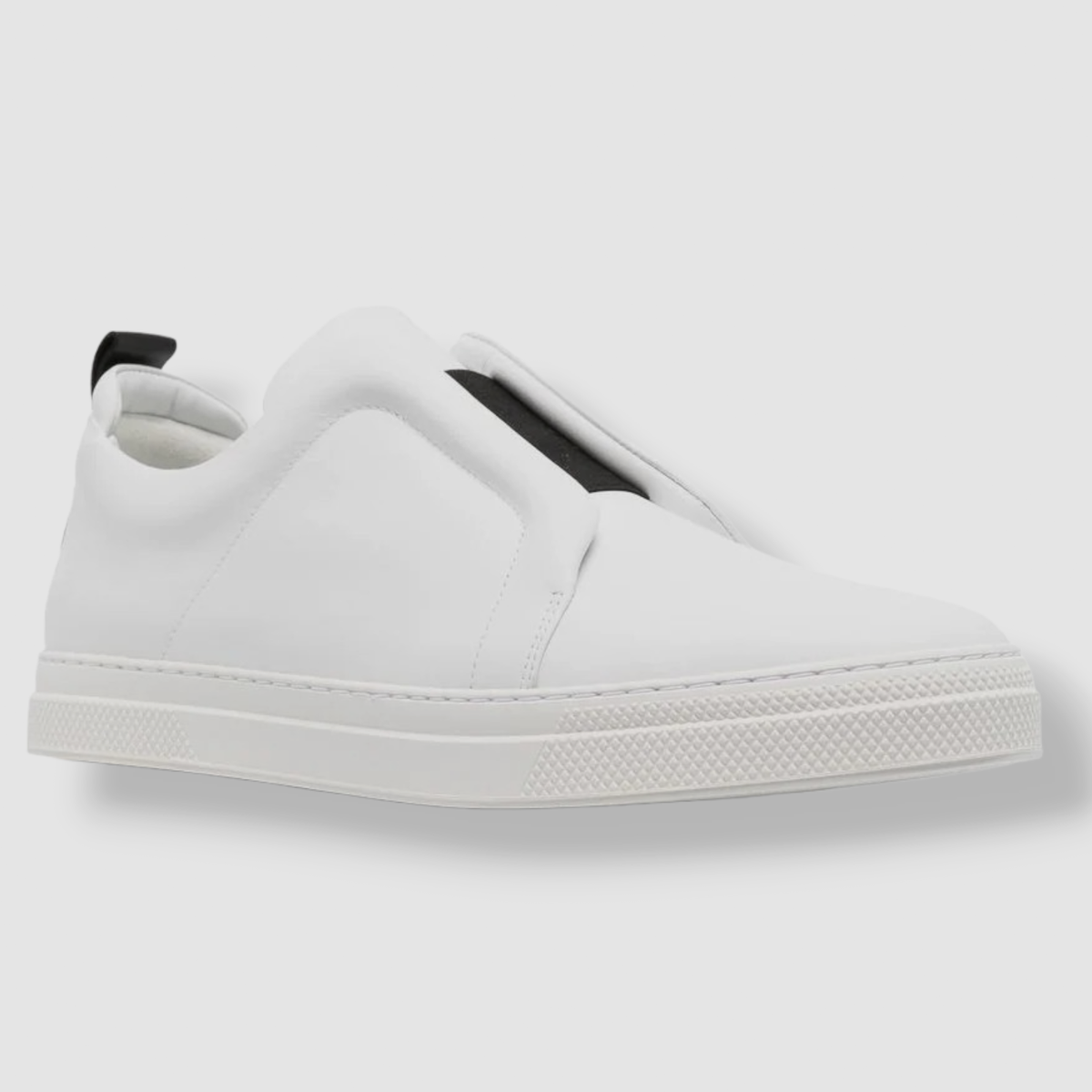$555 Pierre Hardy Women's White Laceless Low-Top Sneaker