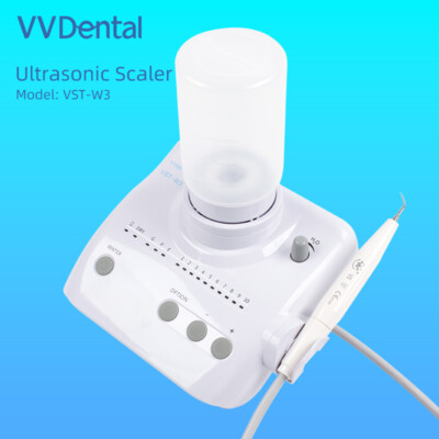 Dental Ultrasonic Piezo Scaler 2*Bottles 5 Tips Handpiece Fit for DTE SATELEC US