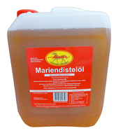 MariendistelöL, Kaltgepresst, Frisch - 10 Liter, Pferde, Pony
