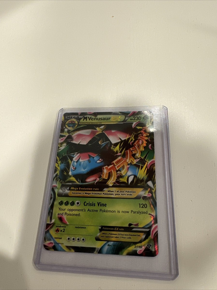 M Venusaur-EX - 2/146 - Mega Pokemon - XY - Base Set - MP