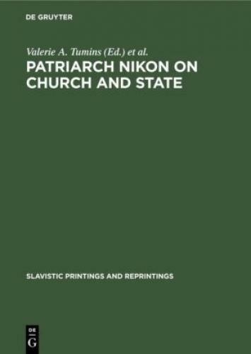Thumbnail - Patriarch Nikon On Church And State Nikon's "refutation" 6759