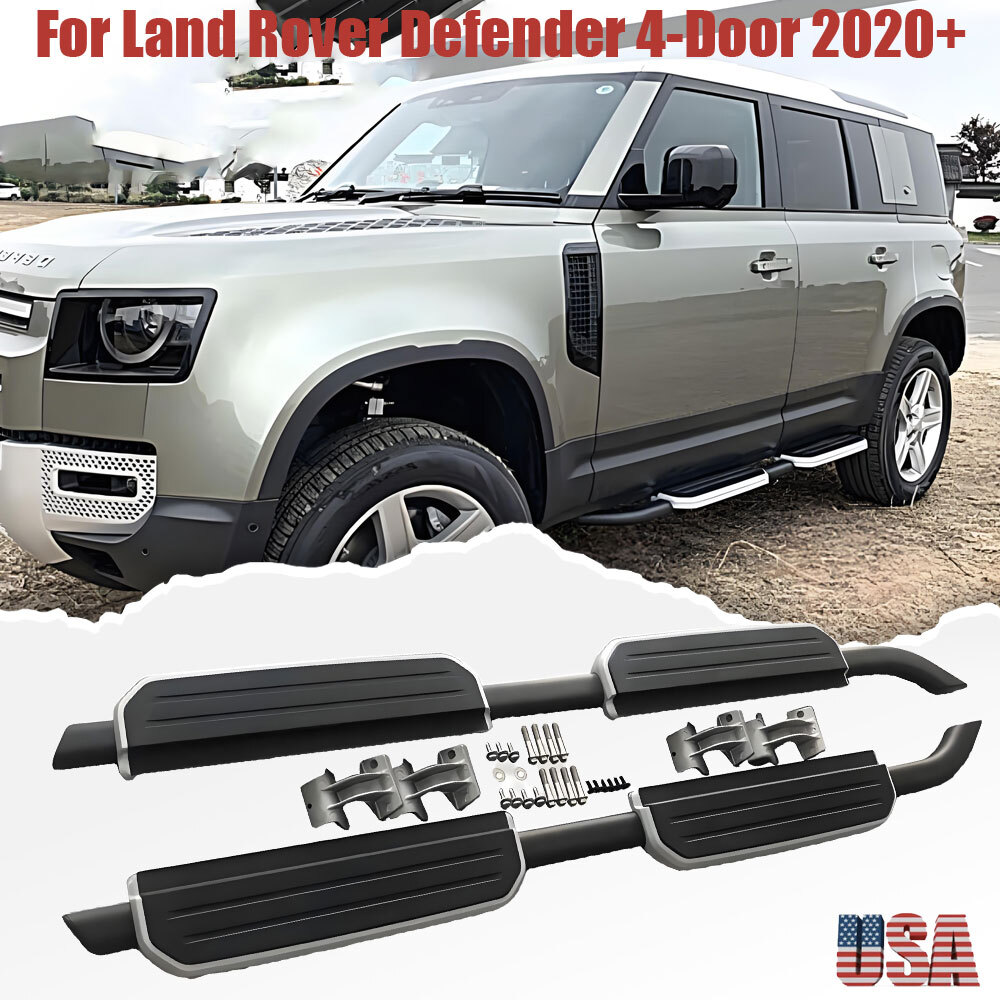Side Steps For Land Rover Defender 4-Door 2020-2025 Running Boards