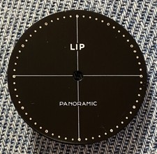 NEUF STOCK @ SUPERBE CADRAN POUR MONTRE LIP PANORAMIC @ 25,76 MM DE DIAMETRE @