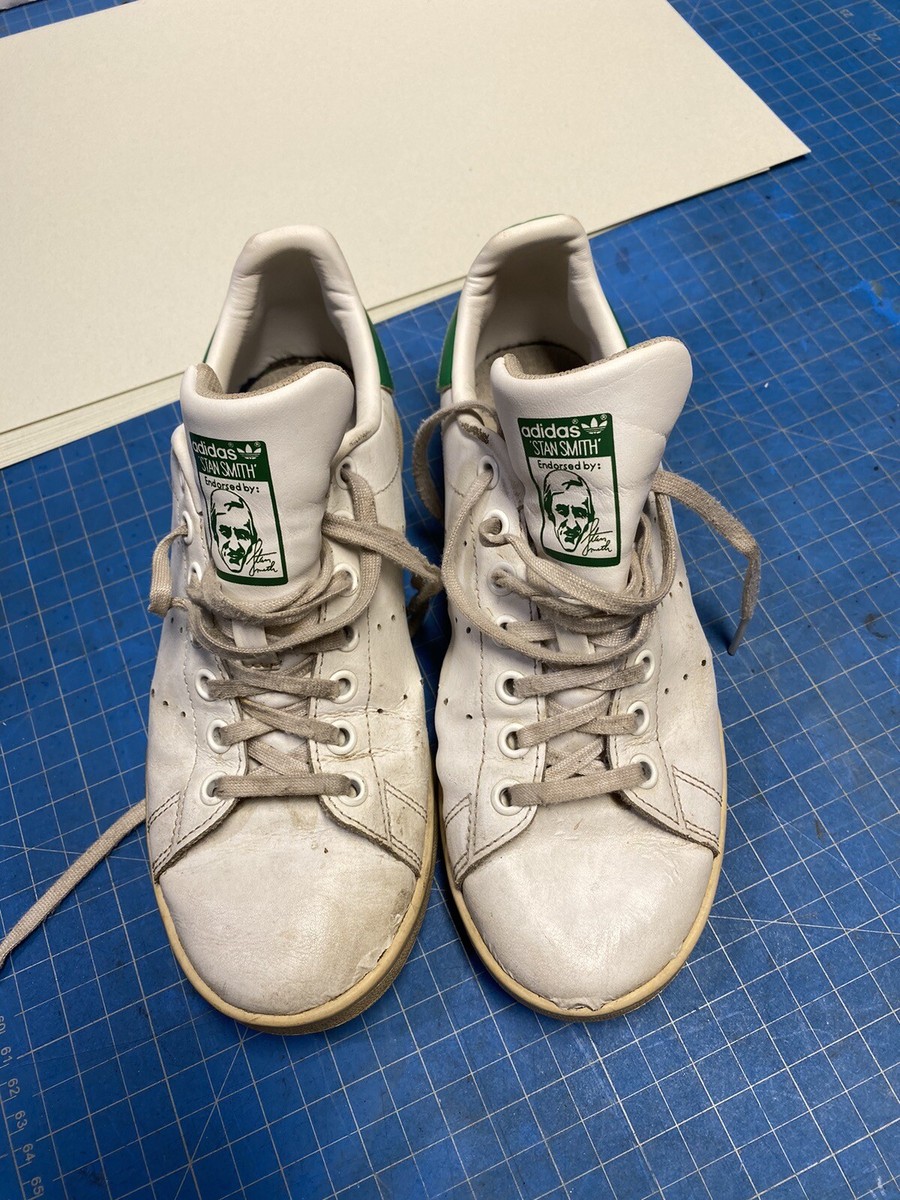 Adidas Stan Smith White Leather Court Sneakers APH 281001 Size 5-1