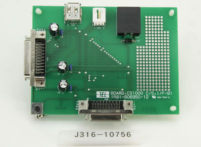 10756 TOKYO ELECTRON PCB BOARD, CS1000 C/S, I/F-B1 1R81-606950-12