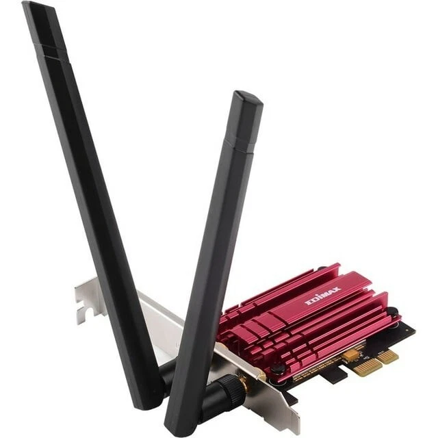 NEW Edimax AC1200 PCIe Dual Band 2.4+5GHz Wi-Fi Adapter EW-7822PIC + 2x 5dBi - Image 2 of 4